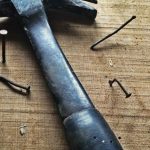 DIY Workshops - Black Claw Hammer on Brown Wooden Plank