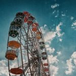 Carnival Rides - Gray and Brown Ferris Wheel